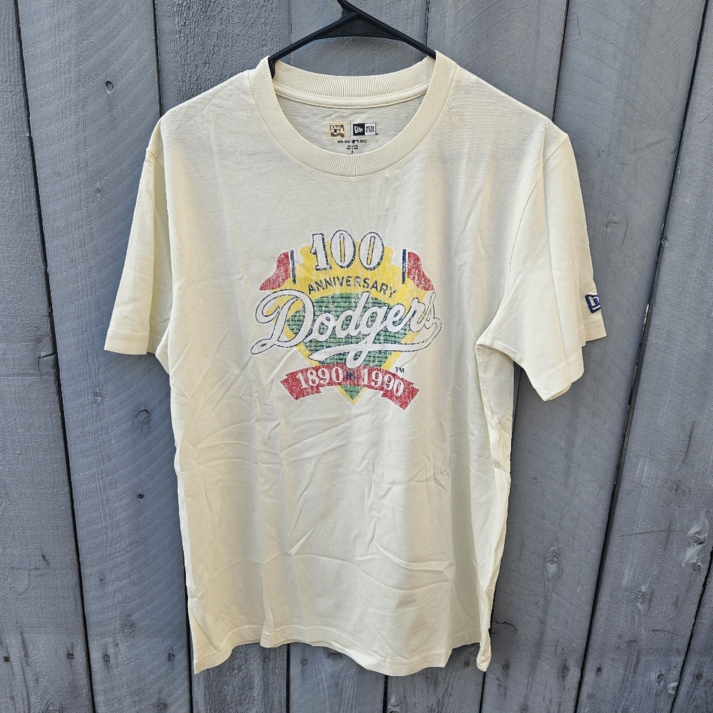 New Era Los Angeles Dodgers 100th Anniversary T-Shirt